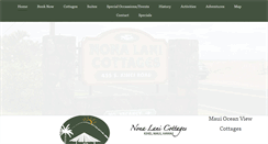 Desktop Screenshot of nonalanicottages.com